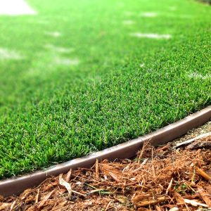 Wonder Edge lawn edging for artificial grass and mulch